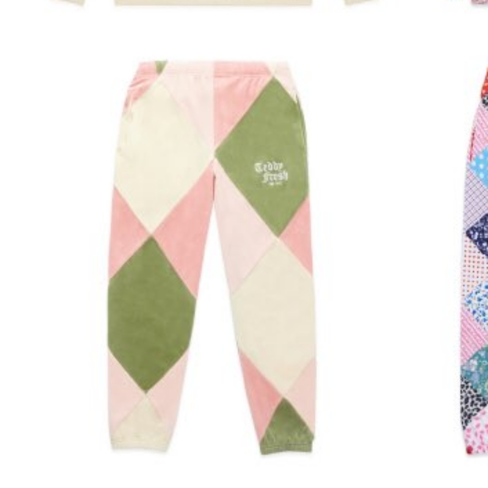 Jogger patchwork teddy fresh